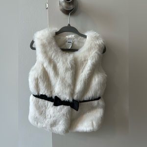 Janie and Jack Faux Fur Vest